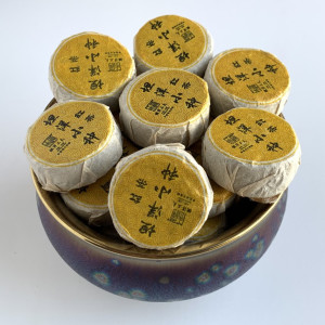 Черный красный чай в таблетках Таньян 100 г. Photo 2